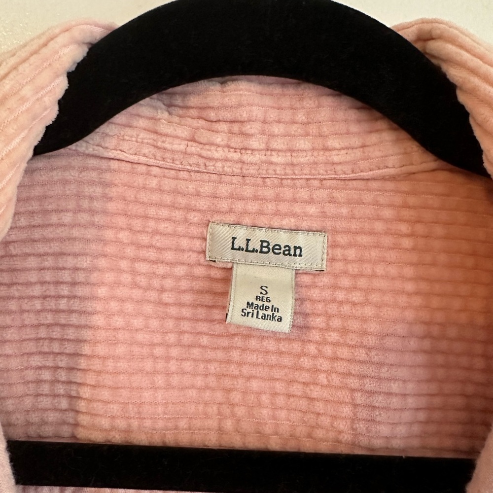 Vintage Pink Corduroy Button-Up Shirt - Picture 3 of 4